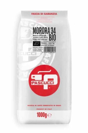 Кофе в зернах 1 кг MORORA 34 BIO 60% Арабика 40% Робуста